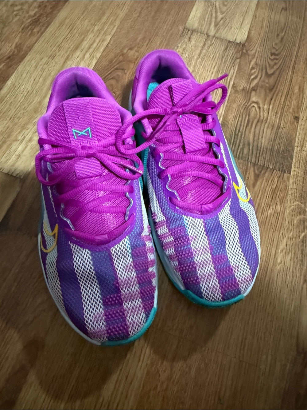 Nike Women’s Pink Purple Teal Yellow Running Sneakers